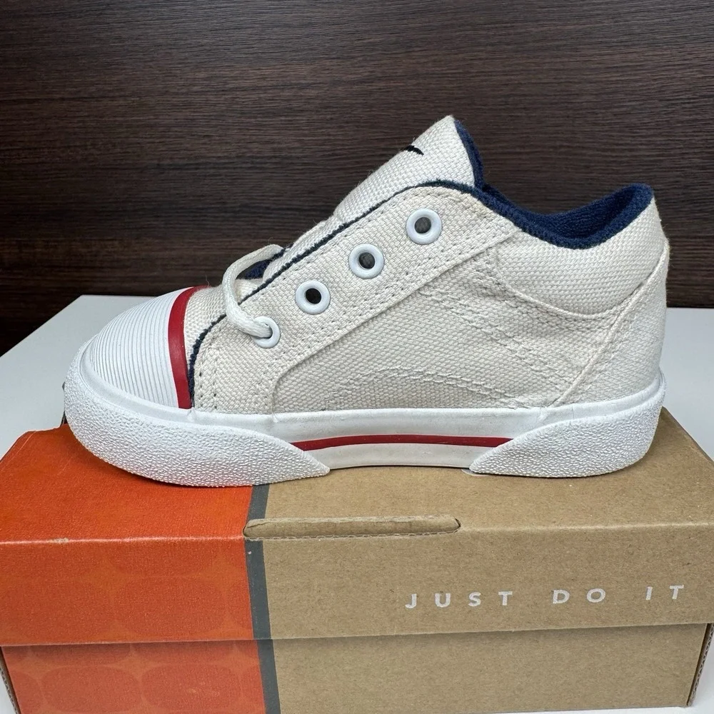 NEW Vintage 2000 Nike Baby Hermosa Canvas Shoes 6.5C Toddler 850154 142